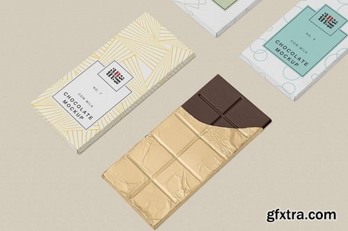 5 Cool Chocolate Bar Mockups