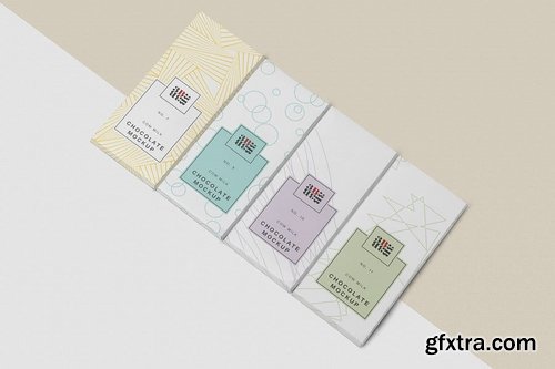 5 Cool Chocolate Bar Mockups