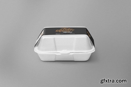 6 Disposable Food Packaging Mockups