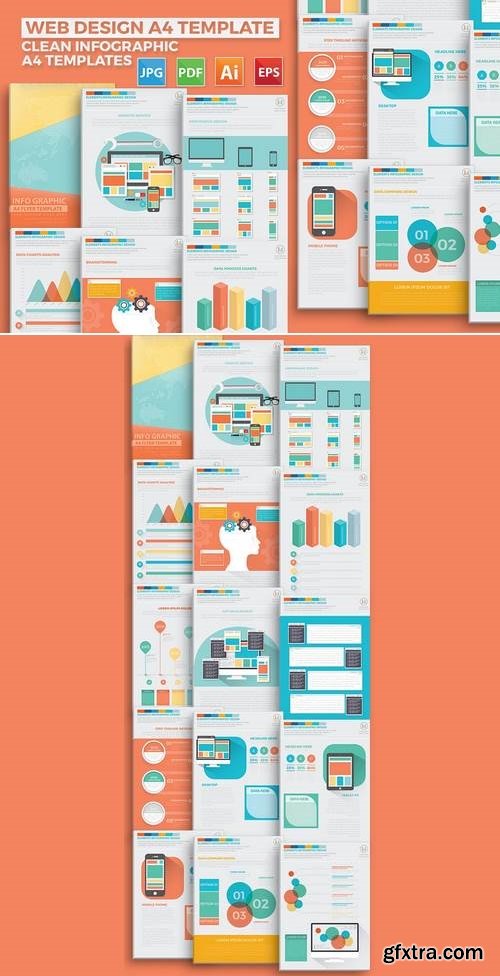 Web Design Infographic Elements Design