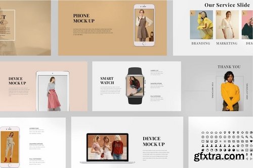 Fashion Lookbook Powerpoint and Keynote Templates