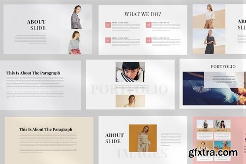 Fashion Lookbook Powerpoint and Keynote Templates