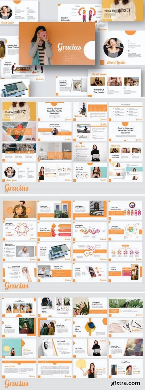 Gracius Keynote and Google Slides Template