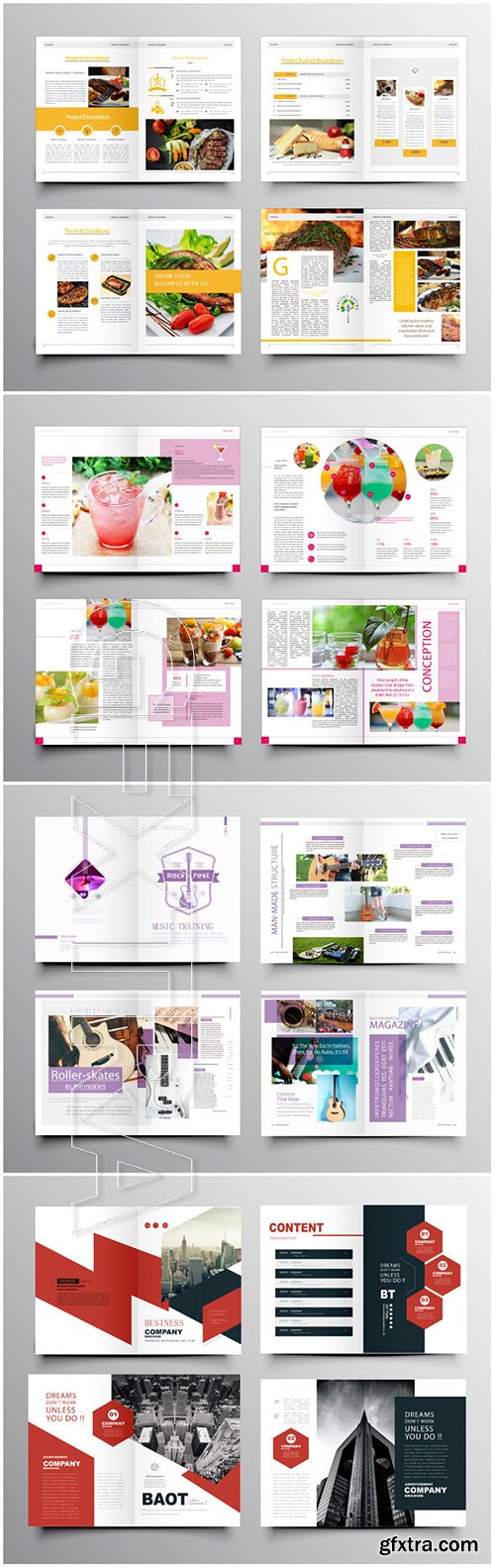 Brochure template vector layout design, corporate business annual report, magazine, flyer mockup # 230