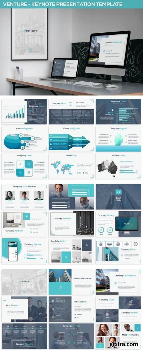 Venture - Keynote Presentation Template