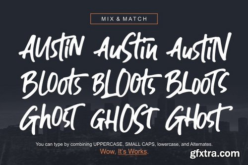 CreativeMarket Guthen Bloots + 2 Stylish Alternates 3050775