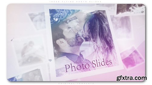 Videohive Inked Flying Photo Slides 22403101