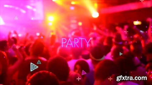 Videohive Neon Light Party 22785027