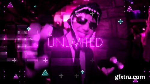 Videohive Neon Light Party 22785027