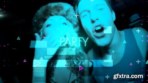 Videohive Neon Light Party 22785027