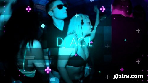 Videohive Neon Light Party 22785027