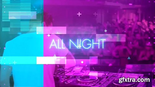 Videohive Neon Light Party 22785027