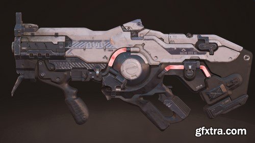 DOOM Plasma Rifle 3D Model