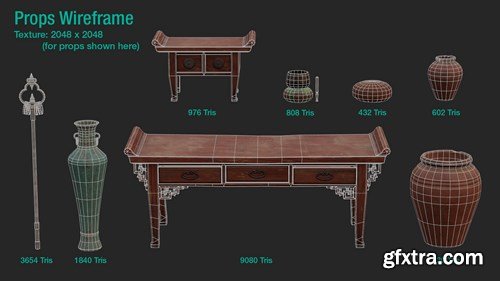 Temple of the Monkey Buddha 3D Model