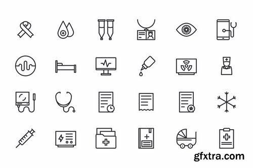 Medical Health icons