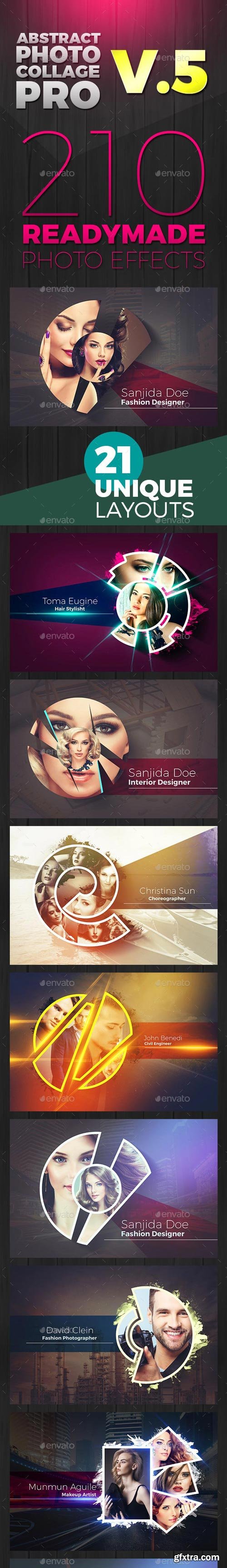 GraphicRiver - Abstract Photo Collage Pro v.5 - 13795618