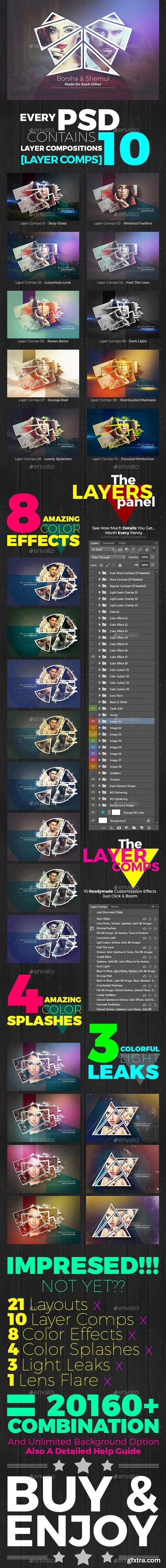 GraphicRiver - Abstract Photo Collage Pro v.5 - 13795618