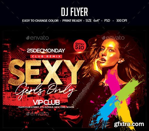 GraphicRiver - Sexy Party Flyer 22757727