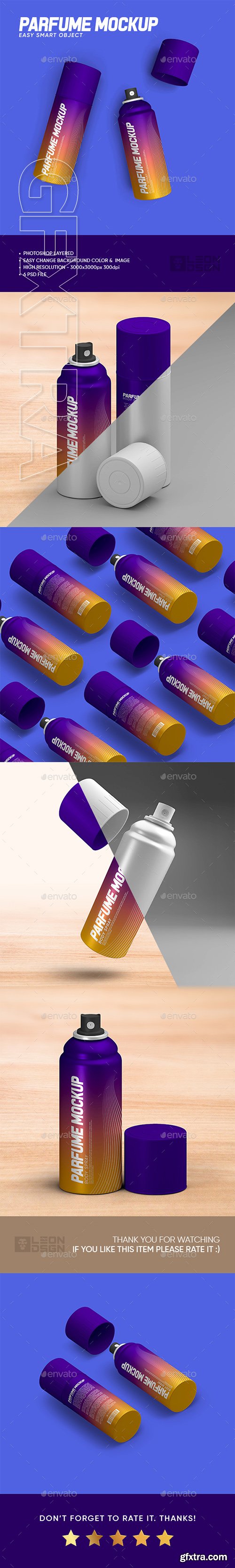 GraphicRiver - Perfume Bottle Mock-up 22734274