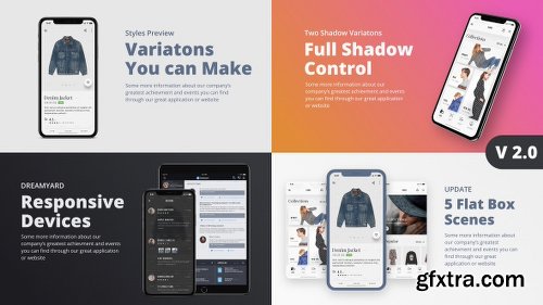 Videohive TheX - App Presentation Kit 21365745