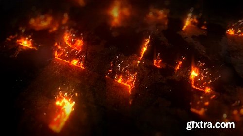 Videohive Epic Fire Logo 20431154