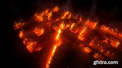 Videohive Epic Fire Logo 20431154