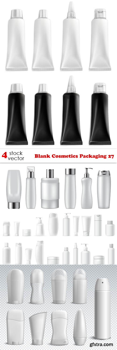 Vectors - Blank Cosmetics Packaging 27