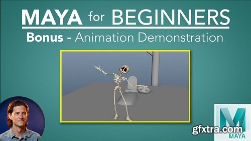 Maya for Beginners: Bonus - Animation Demonstration