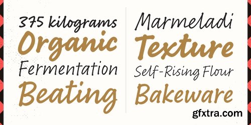 Bakeshop Font Family - 6 Fonts