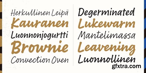 Bakeshop Font Family - 6 Fonts