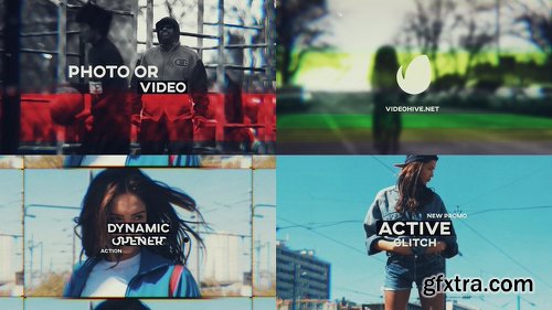 Videohive Active Glitch 19443934