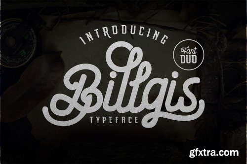 CreativeMarket Billgis Font Duo 3075263