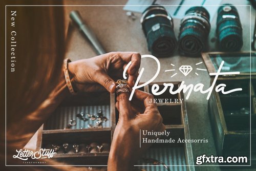 CreativeMarket Rossela - Signature Font + Extras 3066029