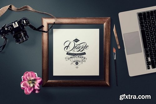 Picture Frame Mockup Scenes