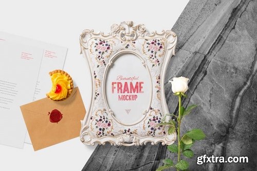 Beautiful Photo Frame Mockups Scenes