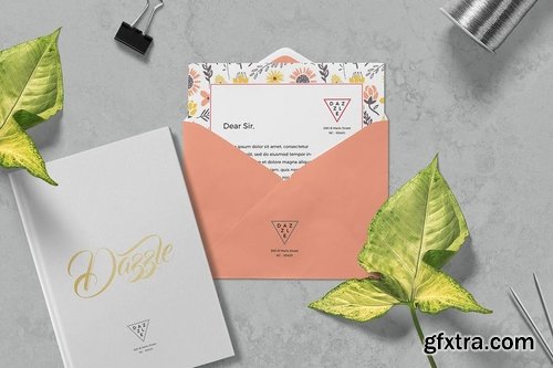 Greeting Card & Envelope Mockups