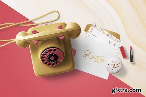 Greeting Card & Envelope Mockups