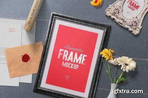 Beautiful Photo Frame Mockups Scenes