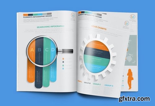 Business Infographics 15 Pages Design