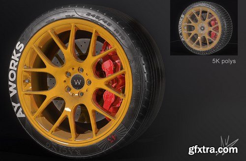 Wheel 43 3D Model
