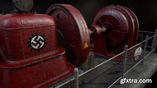 Nazi Electric Generator 3D Model