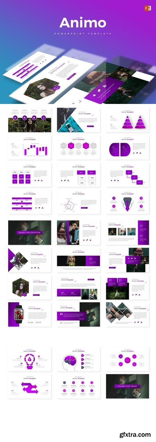 Animo - Powerpoint, Keynote, Google Sliders Templates