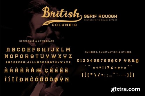 British Columbia Font Family - 6 Fonts