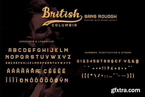 British Columbia Font Family - 6 Fonts