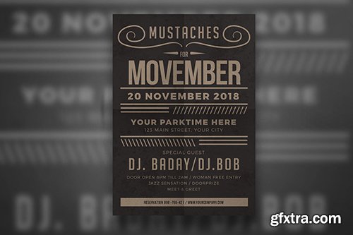 Movember Fest Flyer