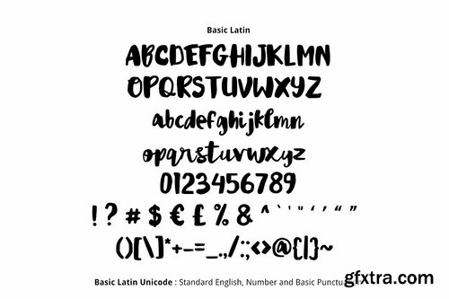 CM - Inky Bag Brush Font 3125532