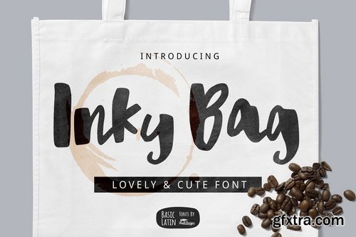 CM - Inky Bag Brush Font 3125532