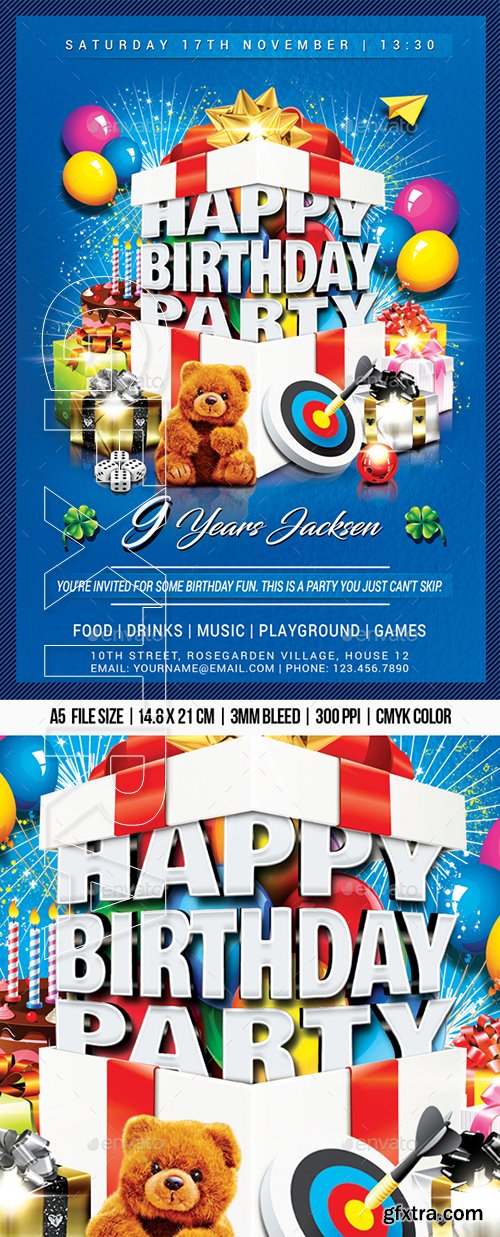 GraphicRiver - Happy Birthday Party 22718540