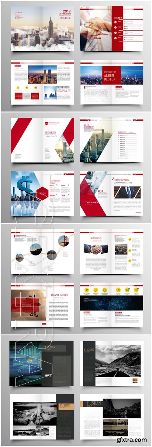 Brochure template vector layout design, corporate business annual report, magazine, flyer mockup # 240