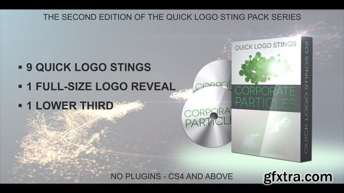 Videohive Quick Logo Sting Pack 02: Corporate Particles 5464584